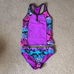 Zero Xposur girls swimsuit tankini